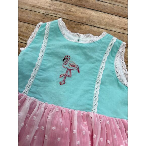 Love and Grow OG Flamingo Tunic Set Size 4T - Picture 3 of 5